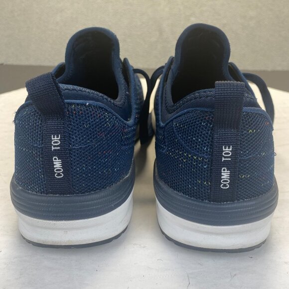 Skechers Womens Bulkin Balran Comp Toe Work Sneaker Navy Size 9.5 - Picture 7 of 12